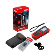 All included accessories laid out next to METRON 60 BT unit