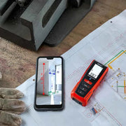 SOLA Measures app interface syncing with METRON 60 BT