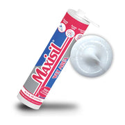 Maxisil Wet Area Sealant tube with screw cap and nozzle applicator