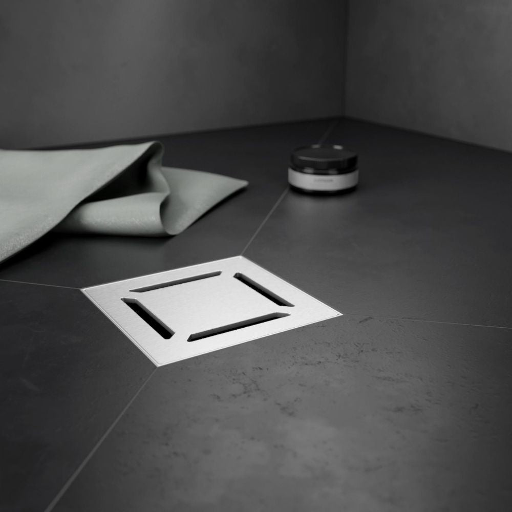 Gruen Point Drains – Modern Square & Tile-In Shower Drains — TileTools