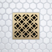 FloFx Satin Gold Drain - Radius 3D design