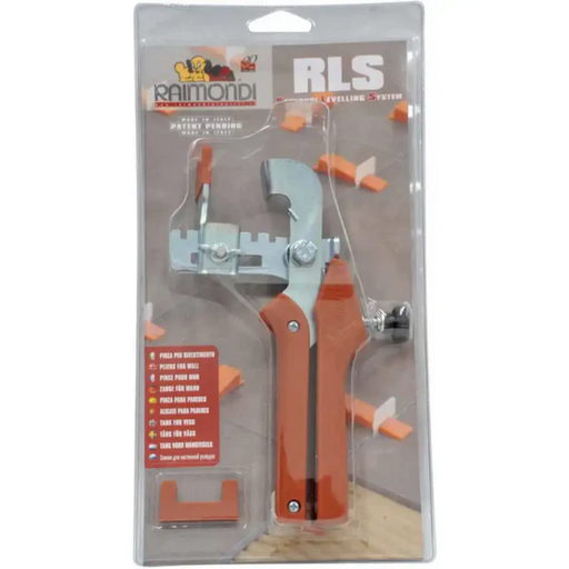 Raimondi leveling system wall pliers in package