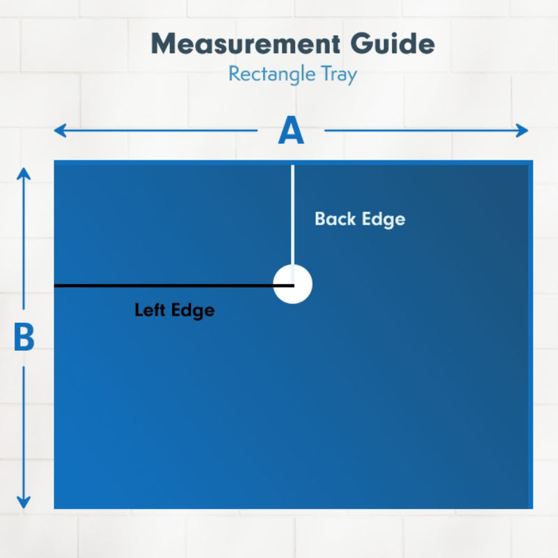 Measuring Guide For Rodkat Standard Shower Base