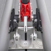 Close-up of the Rubi TZ cutter scoring wheel