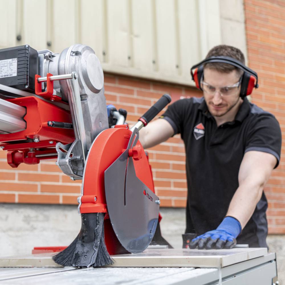 Rubi DX-350 N 1300 Tile Saw | Laser & Level Precision Cutting