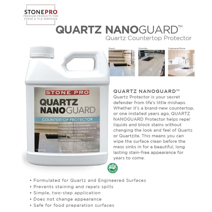 Protective coating for quartz surfaces