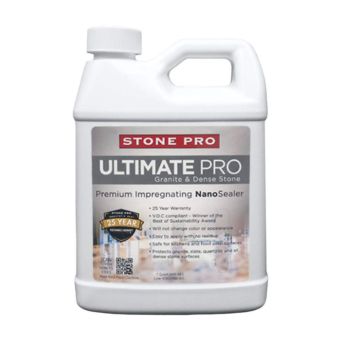 StonePro Quart Ultimate Pro Sealer protecting granite countertops