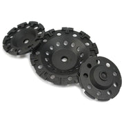 Russo T Segment Cup wheels available in 4.5' and 7" 