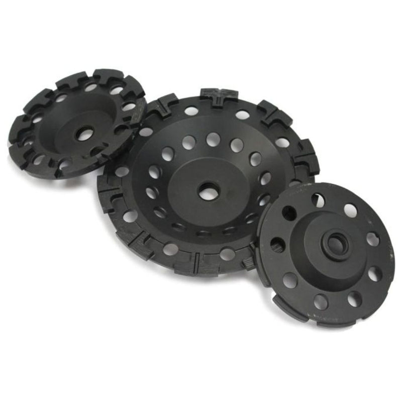 Russo T Segment Cup wheels available in 4.5' and 7" 