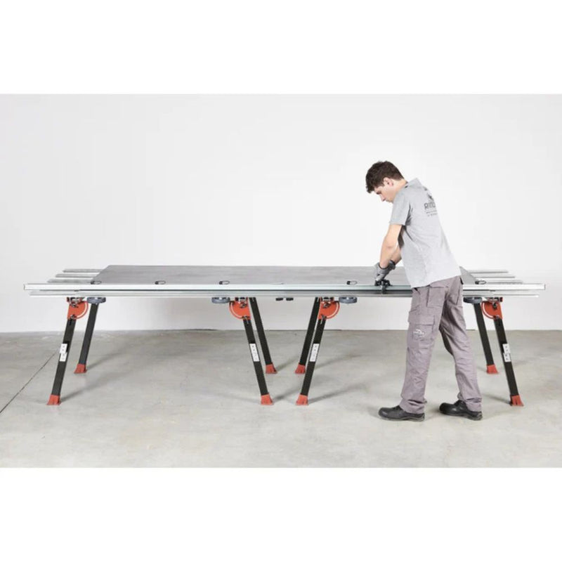 Raizor MkII PLUS Fliesenschneider mit Metalltisch, Schienen und Stützen