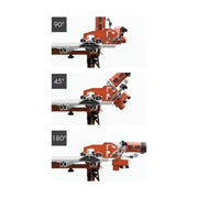 Raimondi Power Raizor MkII showing three cutting angle positions