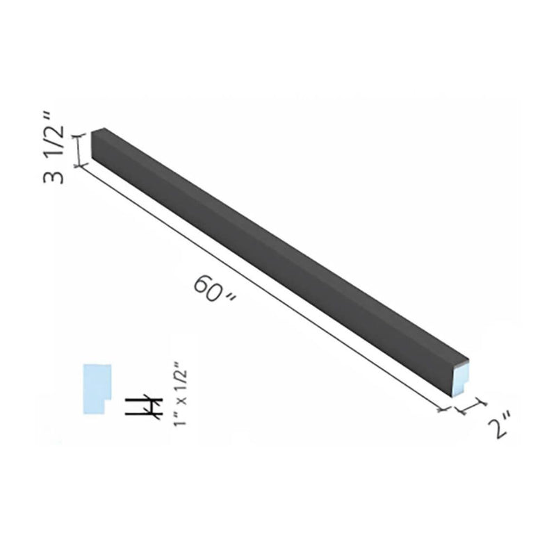 wedi Shower Curbs - Waterproof Foam Curbs for Shower Entrances