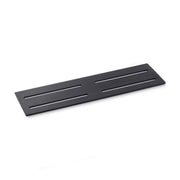 matte black wedi premium shelf on a white background