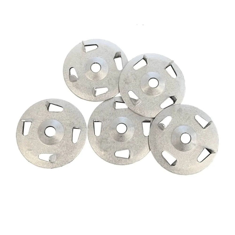 wedi 1-1/4 inch tabbed galvanized washers for panel mounting