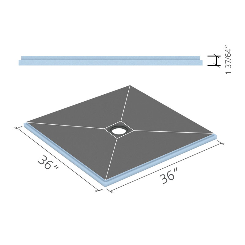 wedi Fundo Shower Base