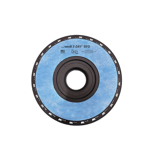 wedi S-DRY Bonding Flange Drain – circular flange with central drain opening