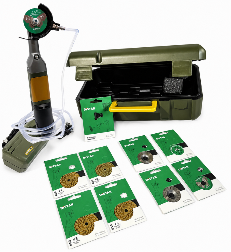 DISTAR Niche Kit with Proxxon LWB/A – 2" Cut, Grind & Polish System – product image