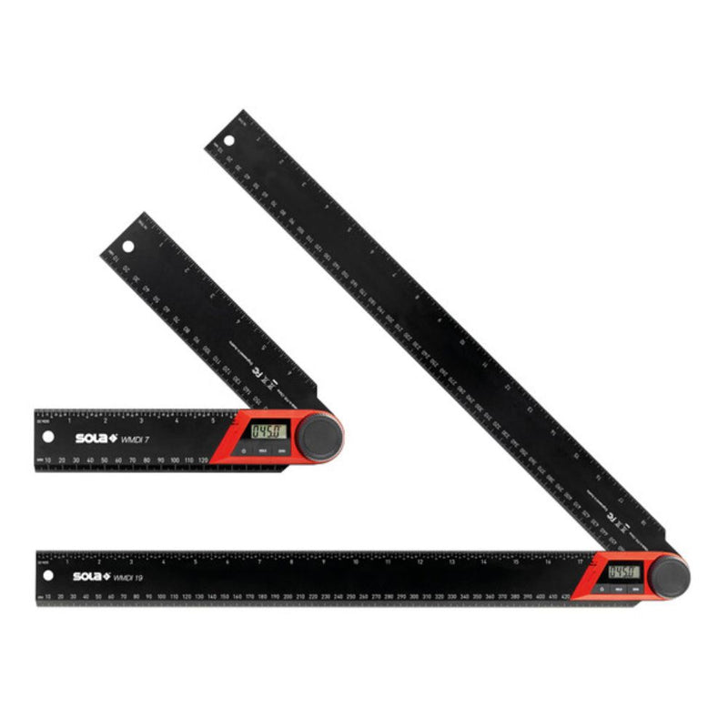 SOLA WMDI Digital Angle Finder 7-Inch and 19 inch Tool Display