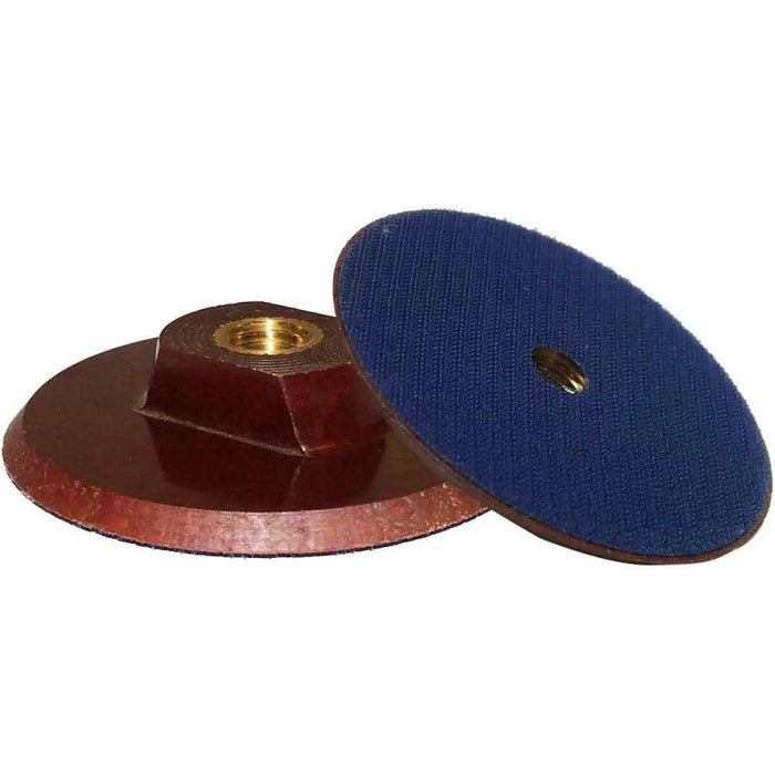 Alpha Rigid Backer Pads - polishing accessories for all fabricators, tile installers, monumentalists, and restoration workers. These hook and loop backed pads are highly durable and resistant to daily use, making them the best on the market.