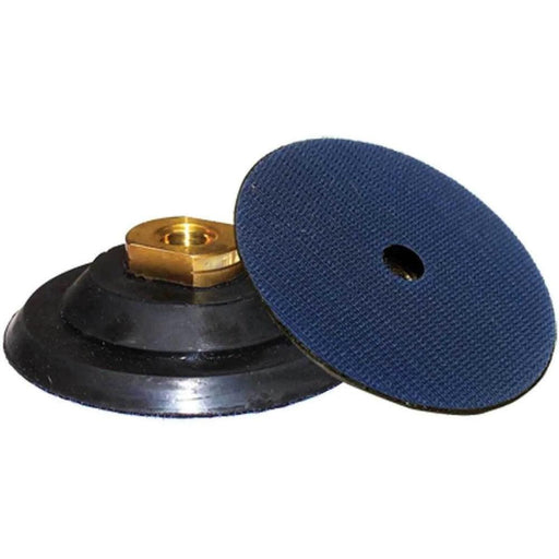 Alpha Flexible  Backer Pads - polishing accessories for all fabricators, tile installers, monumentalists, and restoration workers. These hook and loop backed pads are highly durable and resistant to daily use, making them the best on the market.