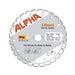 Alpha® Libero Blades, the best dry cutting electroplated blade for precise cutting performance on softer stones like marbles, travertines, soapstones, and alabaster.