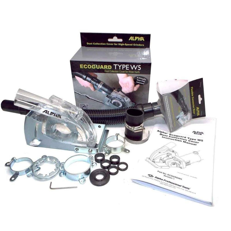 Alpha Tools EcoGuard W Series Dust Collection Cover - TileTools