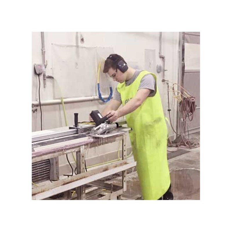 Alpha ESC-150 Electric Stone Cutter in Action