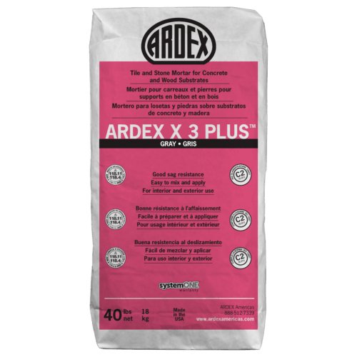 ARDEX X 3™ PLUS LHT - Large and Heavy Tile and Stone Mortar - 64 Piece Pallet - TileTools