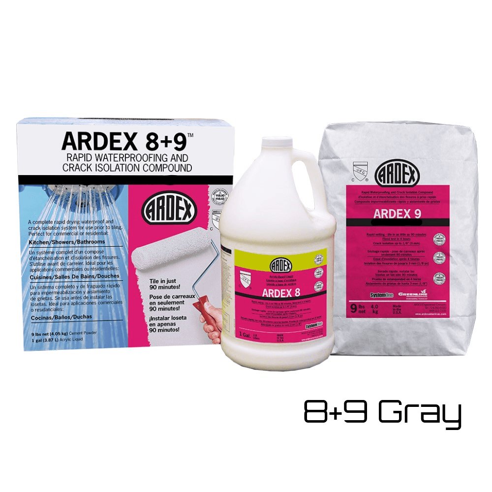 Ardex 8+9 Rapid Waterproofing and Crack Isolation Compound