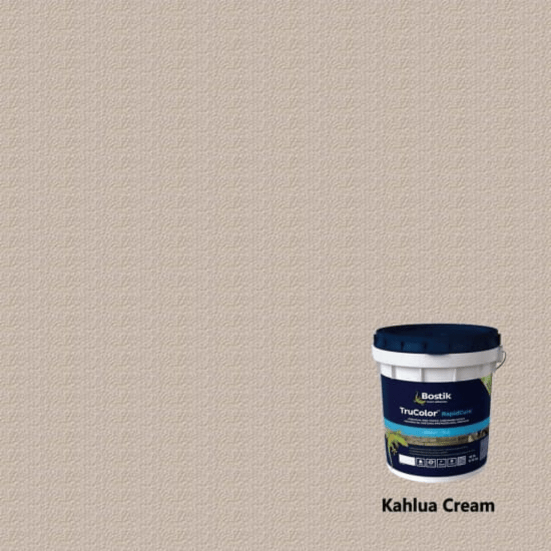 Bostik Dimension RapidCure Grout in Kahlua Cream Color - Reflective Glass Beads