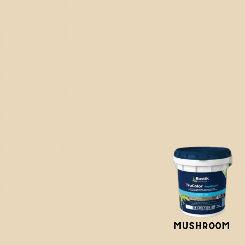 Bostik Dimension RapidCure Grout in Mushroom Color - Reflective Glass Beads