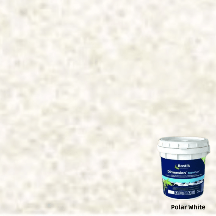 Bostik Dimension RapidCure Polar White UV Stable and Chemical Resistant Grout