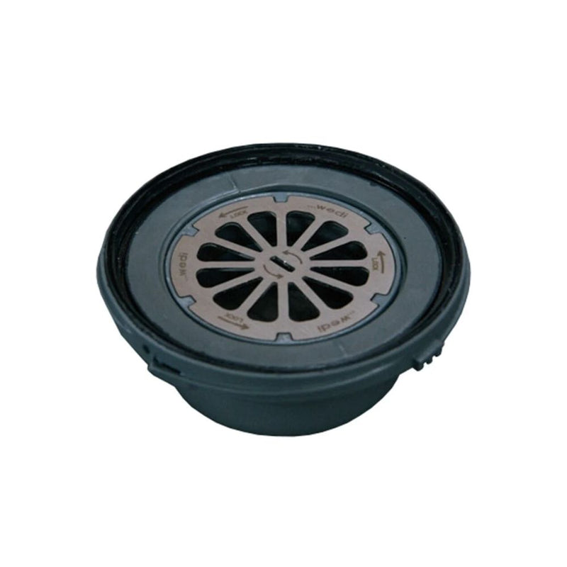 Wedi Fundo Click and Seal drain system on white background