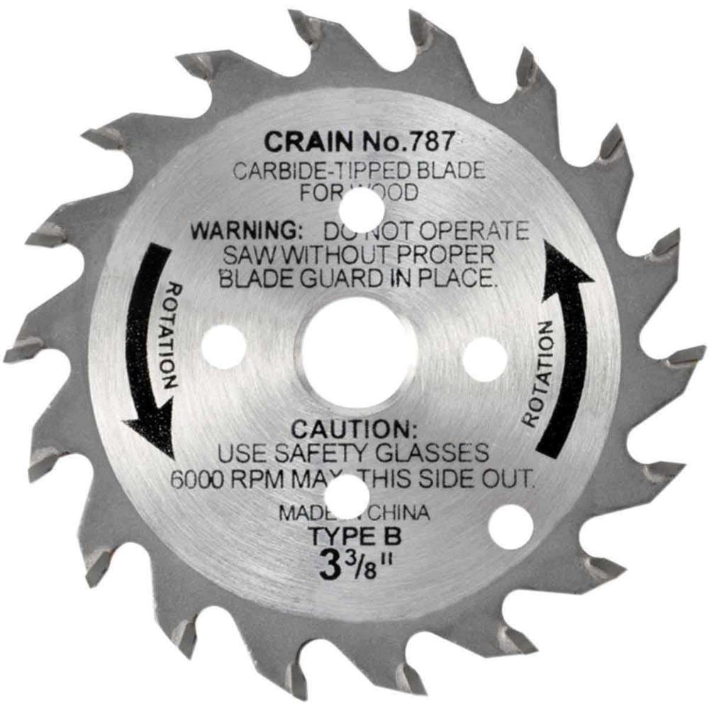 Experience Superior Cutting with Crain 787 Carbide-Tipped Blade