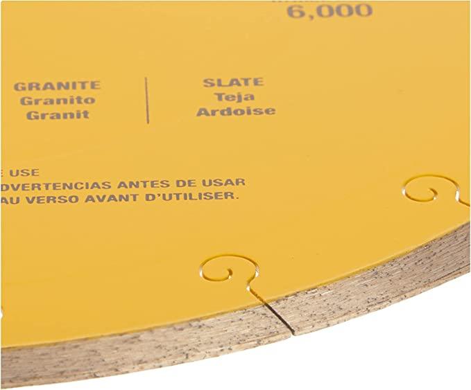 DeWalt 10" Porcelain Tile Blade - TileTools