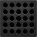 Ebbe Matte Black Drain Grate - TileTools