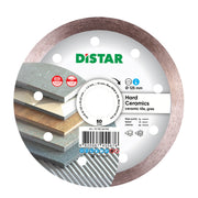 Diamond cutting disc with DISTAR branding on a white background