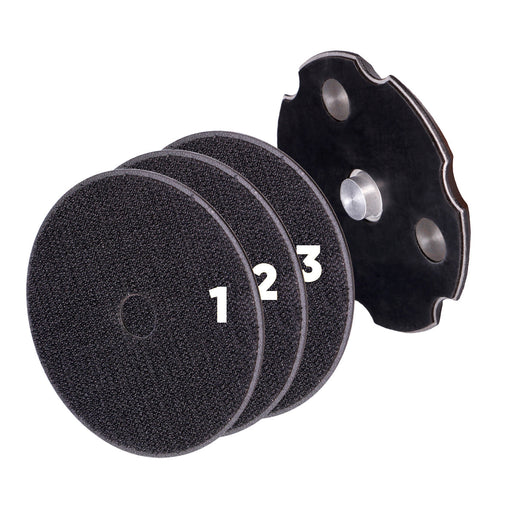 Click-Lock PRO 4" Magnetic Pad Holder – Quick Change System for Angle Grinder Polishing