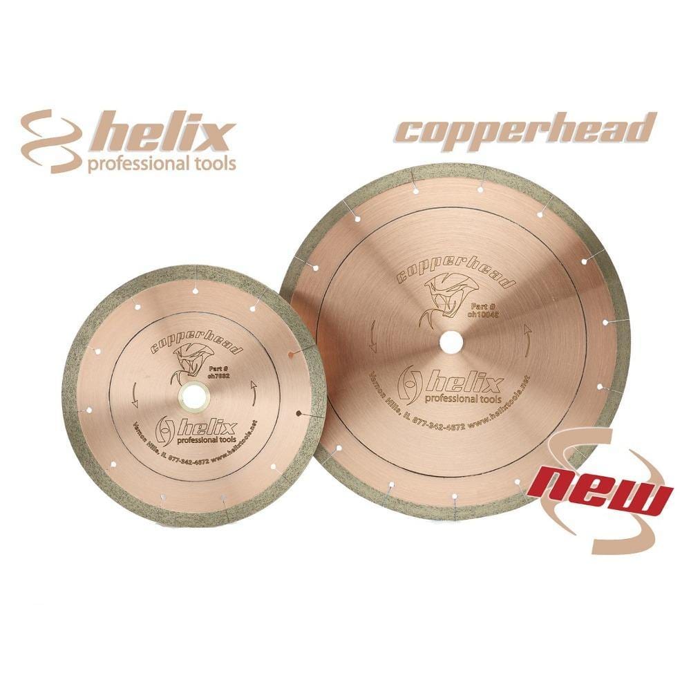 Efficient Straight Cutting with Copperhead Diamond Blade — TileTools