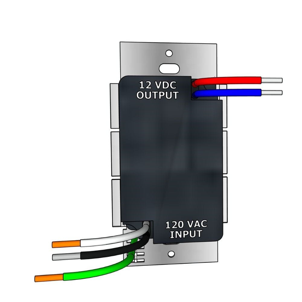 INSWITCH II 24 V Driver-Dimmer Switch | 60 W & 96 W – White | UL