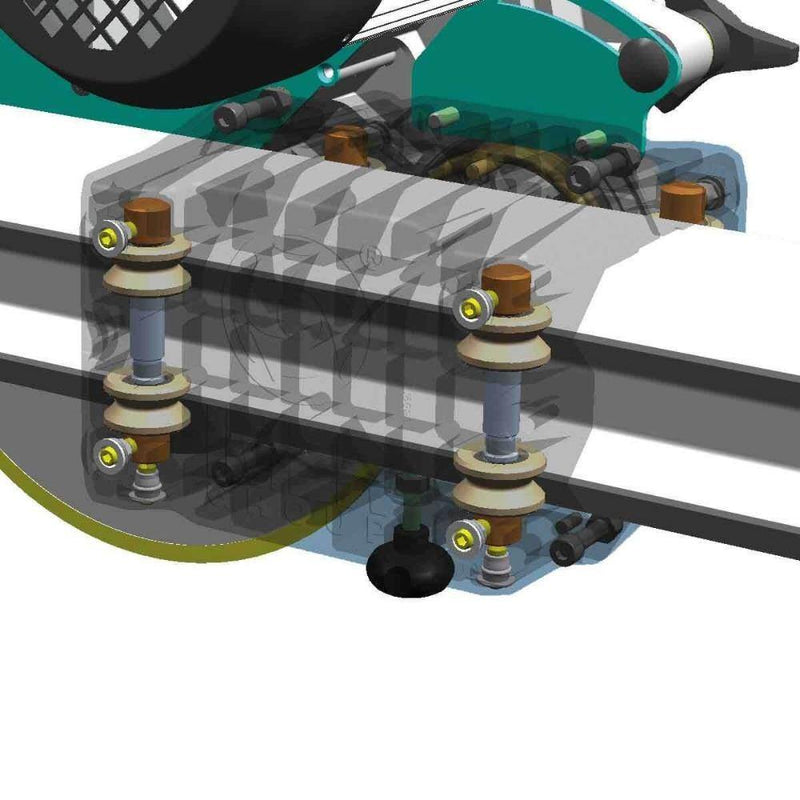 Imer Combicut 350/1200 iPower 14” Stone/Paver Saw 220v (48" Rip) - TileTools