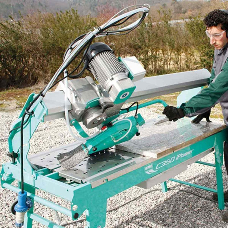 Imer Combicut 350/1200 iPower 14” Stone/Paver Saw 220v (48" Rip) - TileTools