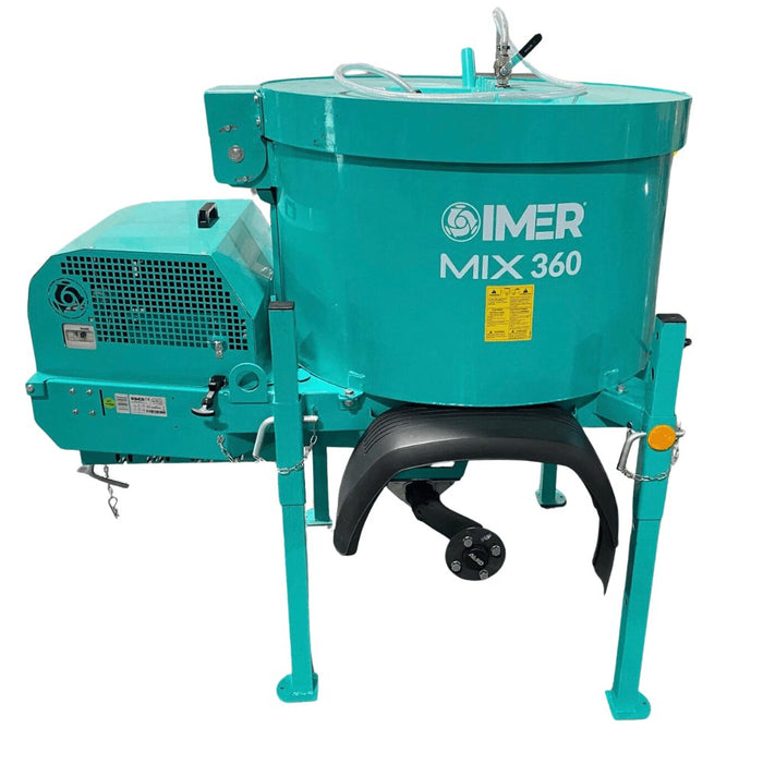 IMER MIX 360 Plus Vertical Shaft Mixer - with Honda Gas Motor