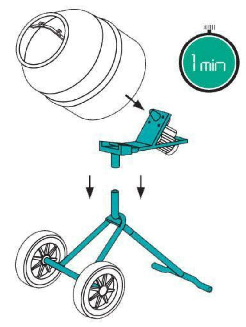 IMER Minuteman II Portable Multimixer - TileTools
