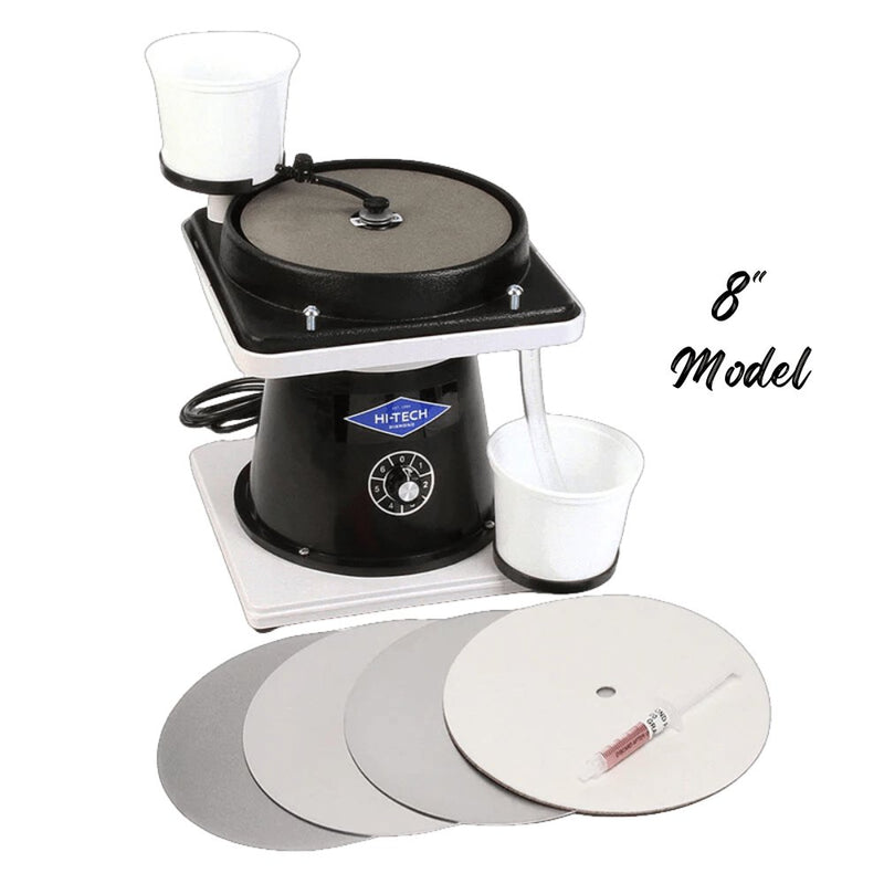 All-U-Need 8" Flat Lap Machine in Workshop Setting