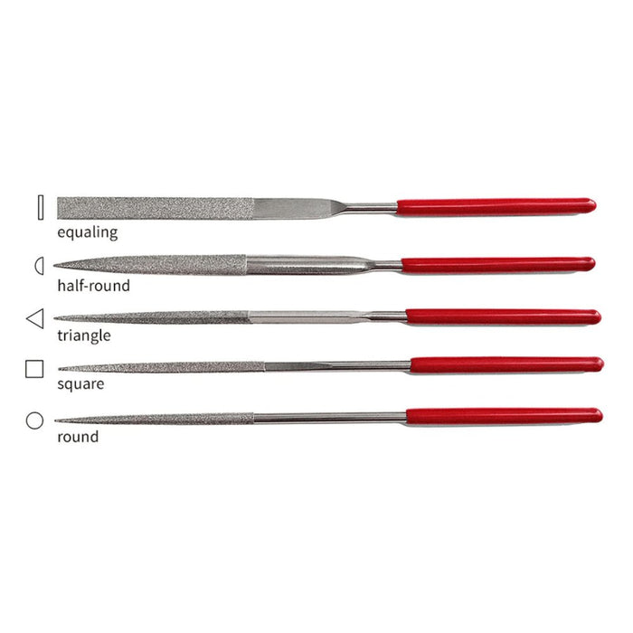 Hi-Tech 5 Piece Diamond File