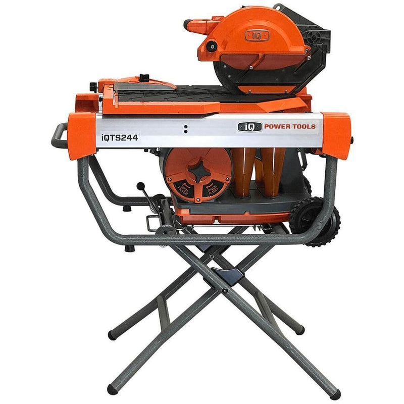 IQTS244 Cyclone 10" Dustless/Dry Cut Tile Saw Bundle