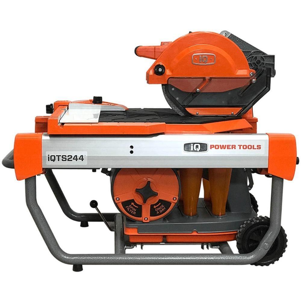 ZETTPOWER（84cm） IQTS244 Dry-Cut Tile Saw with Dust Control | Save Time and Money