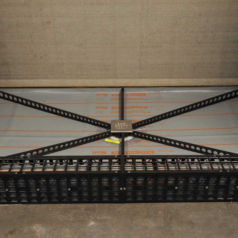 Mark E Industries® Quick Pitch® Shower Floor Drainage System - TileTools