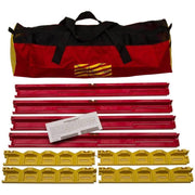 Mark E. Industries® StringA Level™ Kit Interlocking tile support system with level vials. Comes with rigid and flexible sections.